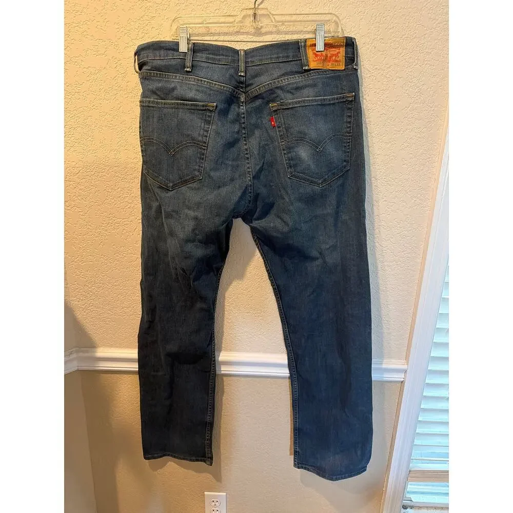 ⭐️ Men’s Levi’s 505 Straight Leg Jeans Medium Wash Size 38X32 Classic Everyday